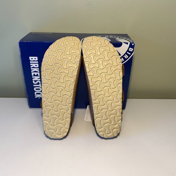 Birkenstock Milano Big Buckle Oiled Leather Sandals - Picture 11 of 15